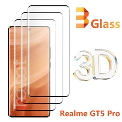 3D Tempered Glass For Realme GT 5 Pro Screen Protector Film Realme GT5 Pro Glass