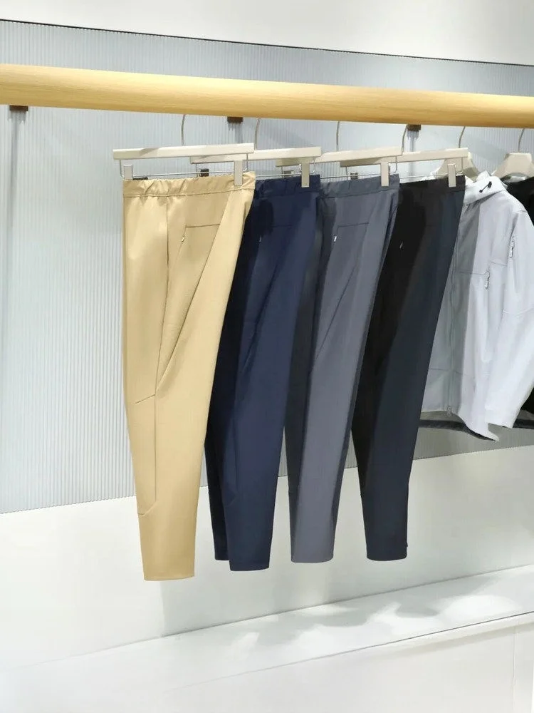 

Men's Outdoor Casual Pants 3D Tailoring Soft ell Wear Resistant Breathable Autumn Winter Straight Leg Pants Faionable