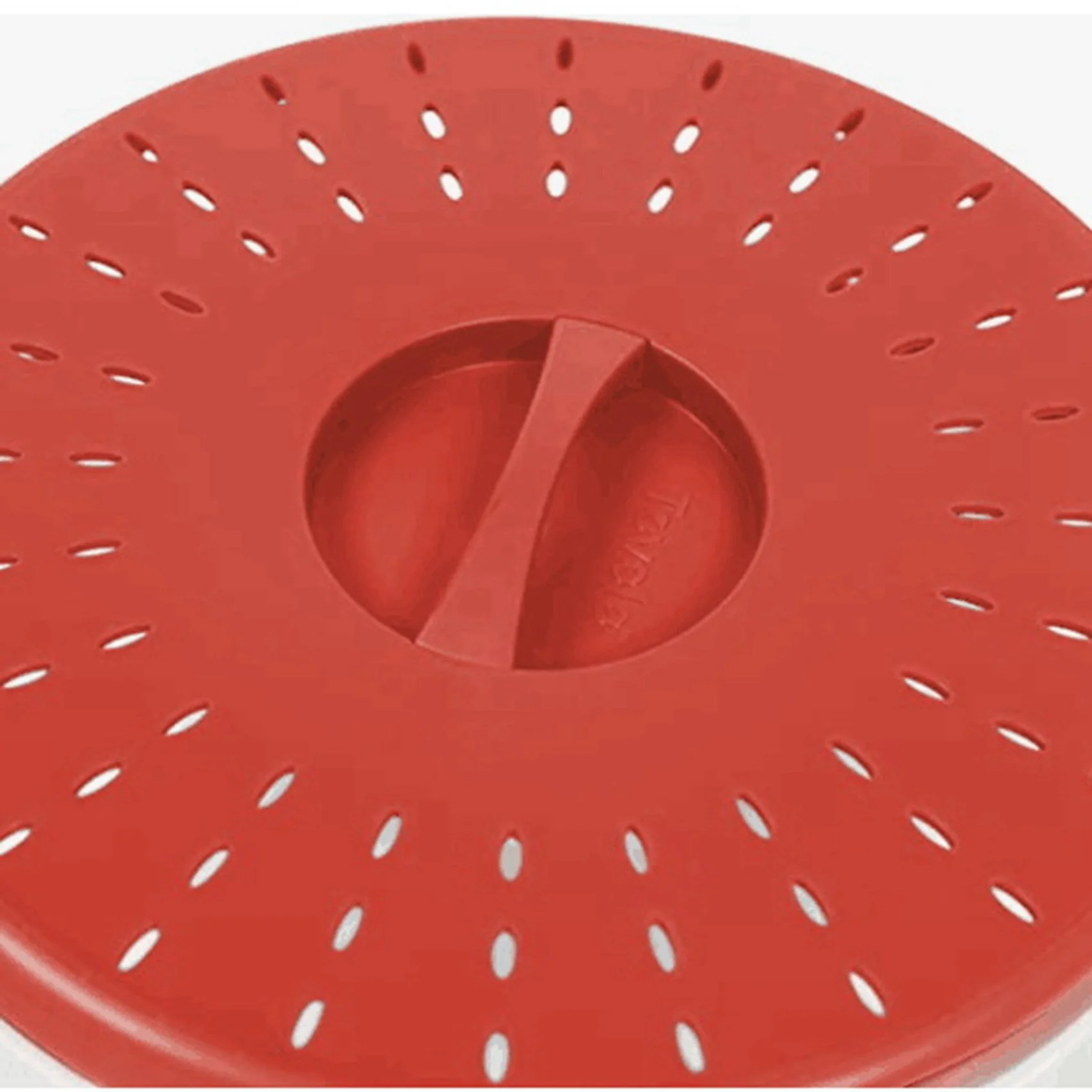 ABMS-2X Collapsible Microwave Splatter Cover, Microwave Trays Food Cover With Lids(Red)