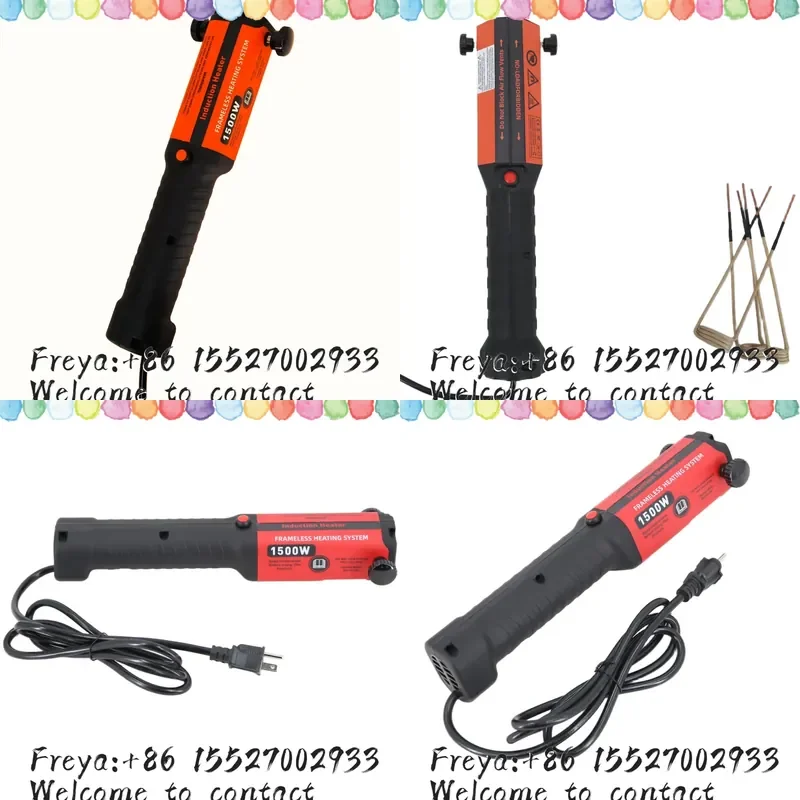 FUNISI Magnetic Induction Heater Kit Flameless Portable Hand-held Induction Heater Rust Bolt Remover