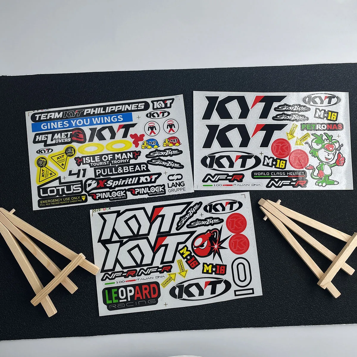 

Motorcycle Helmet Sticker Logo Reflective Decal