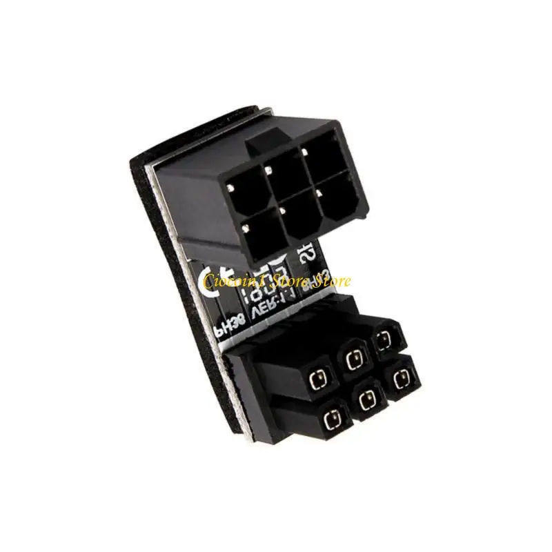 A3PC PCIe 8Pin 180 Degree Adapter Board For Optimized Desktop Graphics Card Wiring for Desktop Graphics Cards