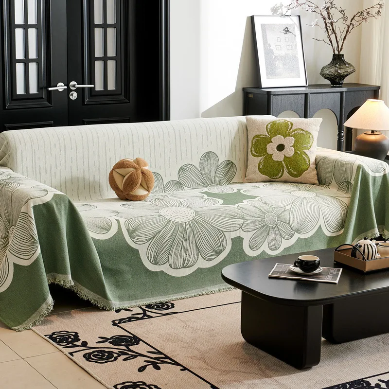 Thickness Sofa Cover All-inclusive One Piece Seat Cushion Towel Anti-scratched Dust Proof Wear Resistant Sofa Blanket