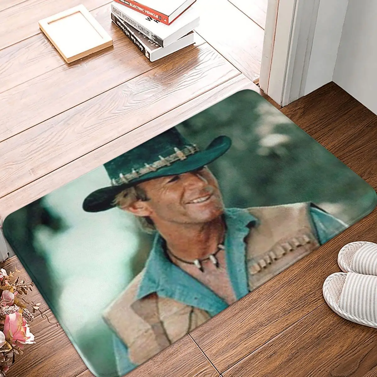 Paul Hogan Crocodile Dundee Doormat Kitchen Entrance Home Floor Mat Anti-slip Carpet Rug for Bathroom Footpad Mats