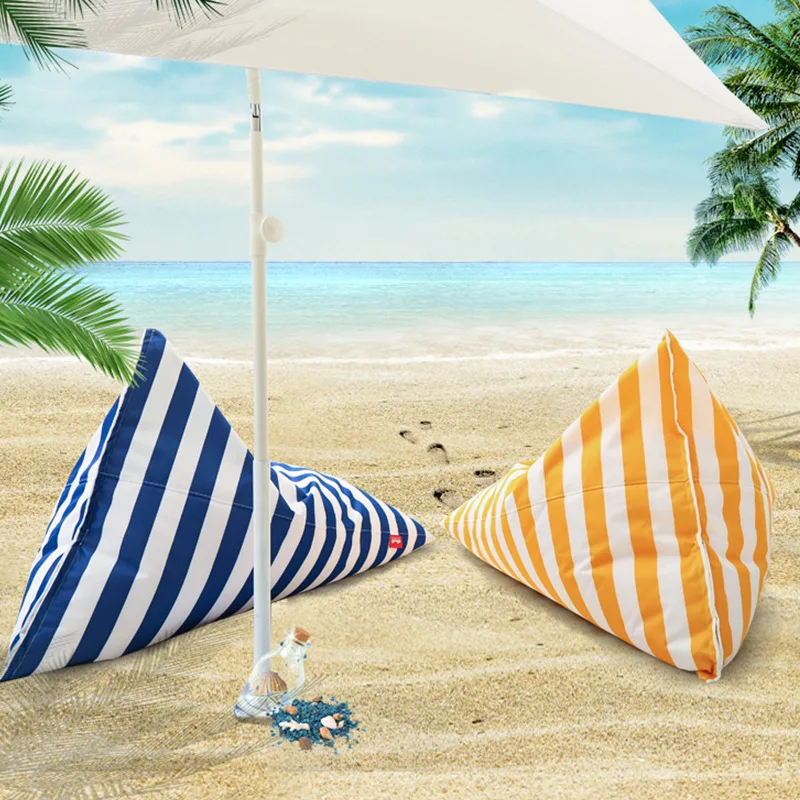 Modern Outdoor Playground Lazy Sofa for Living Room Waterproof Fabric Upholstery Tropical Style Sharks Shape Bean Bag for Beach