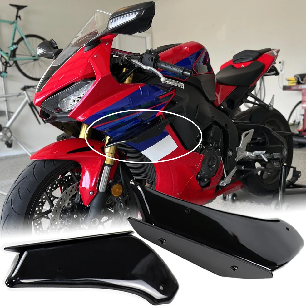 

For Honda CBR 1000RR 2017-2021 2022 2023 CBR1000RR Winglets Spoilers Fairing Aerodynamic Wing Kit Fixed Motorcycle Accessories