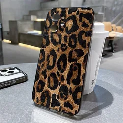 Leopard Pattern Phone Case For iPhone 15 16 Pro 11 12 13 14 Pro Max 7 8 16 Plus XR XS X SE 2020 Soft Silicone Shockproof Cover