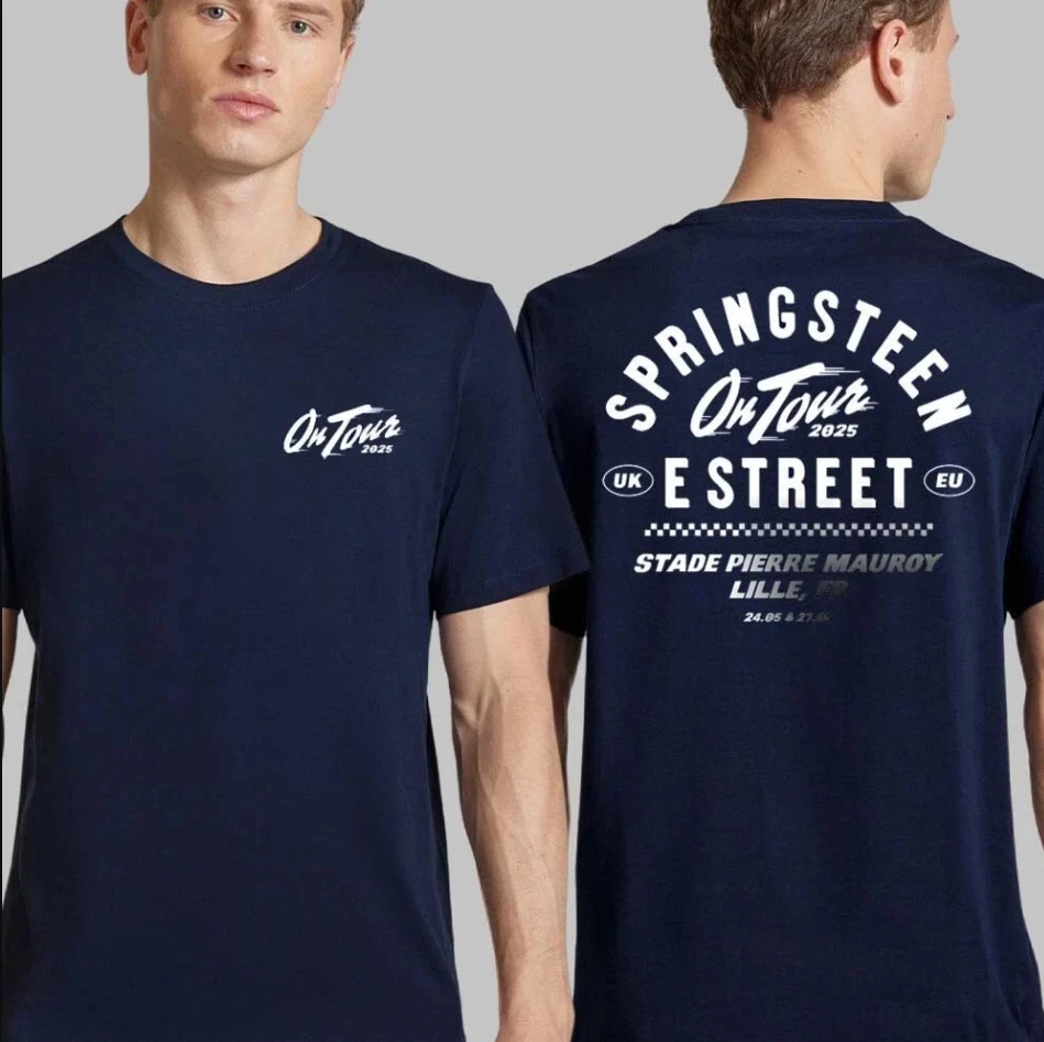 

Bruce Springsteen and E.Street Band on Tour 2026 T-shirt Size S-4XL High-end Luxury Is for Both Men and Women Top Y2k
