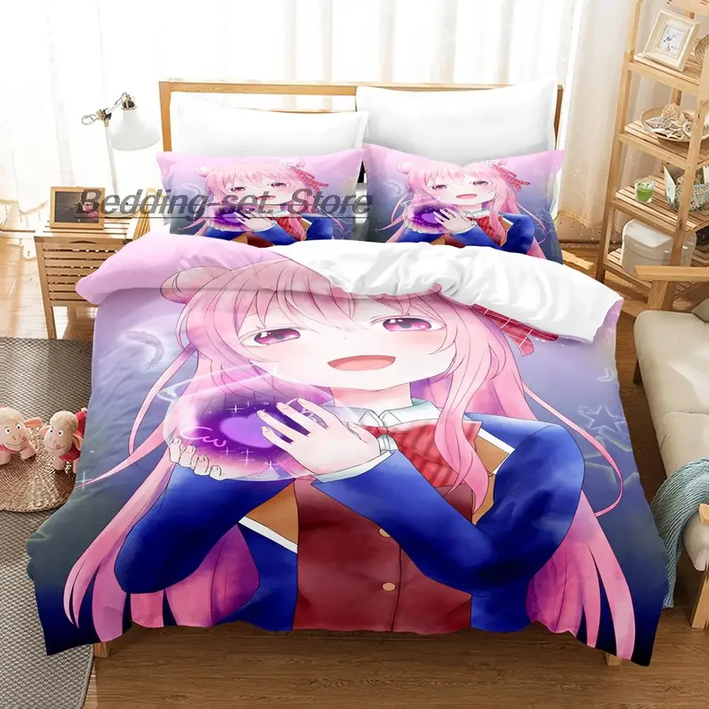 

Комплект постельного белья Happy Sugar Life Single Twin Full Queen King Size, комплект постельного белья для взрослых и детей, комплекты пододеяльников для спальни, кавайный комплект простыней