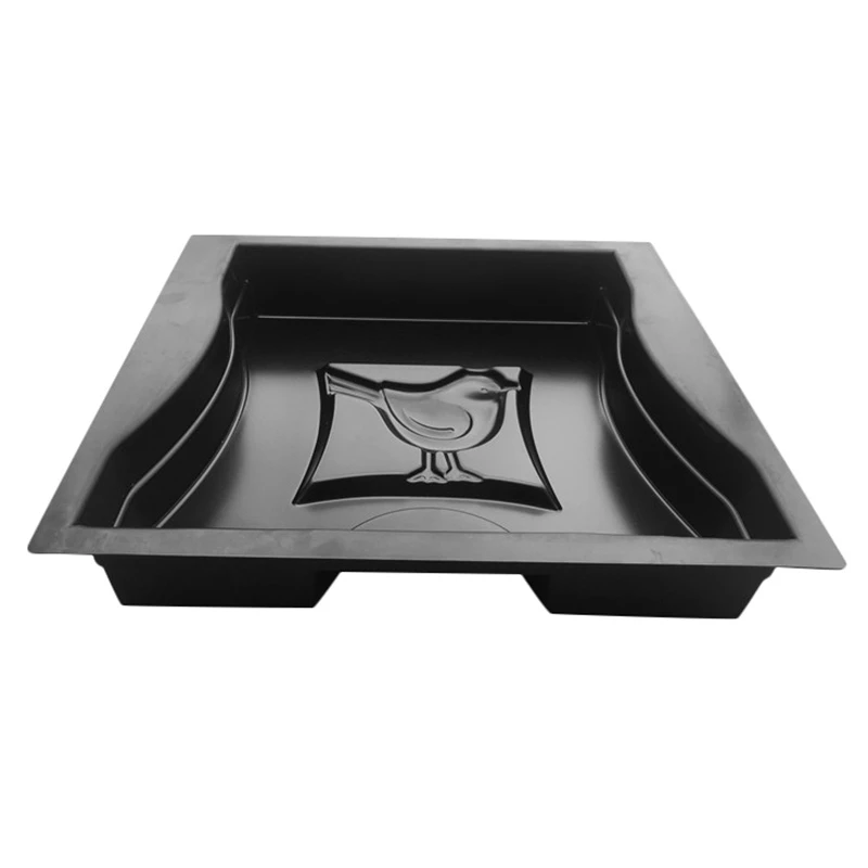 1Pcs Villa Garden Simulation Stone Bird Chair Bench Leg Mold Cement Concrete Mould Plastic Paving Mould