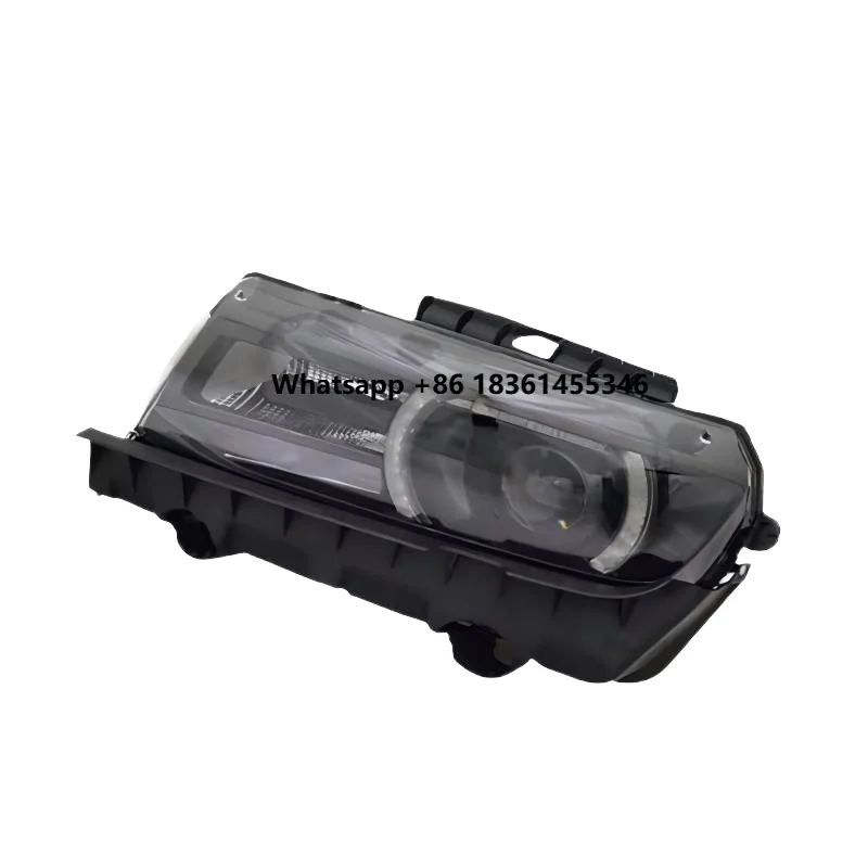 2 PCS 2014-15 for  Camaro R-side LED Headlights 24V/12V 60W ABS New Condition White/Amber LED Lights Model Fit 23398036
