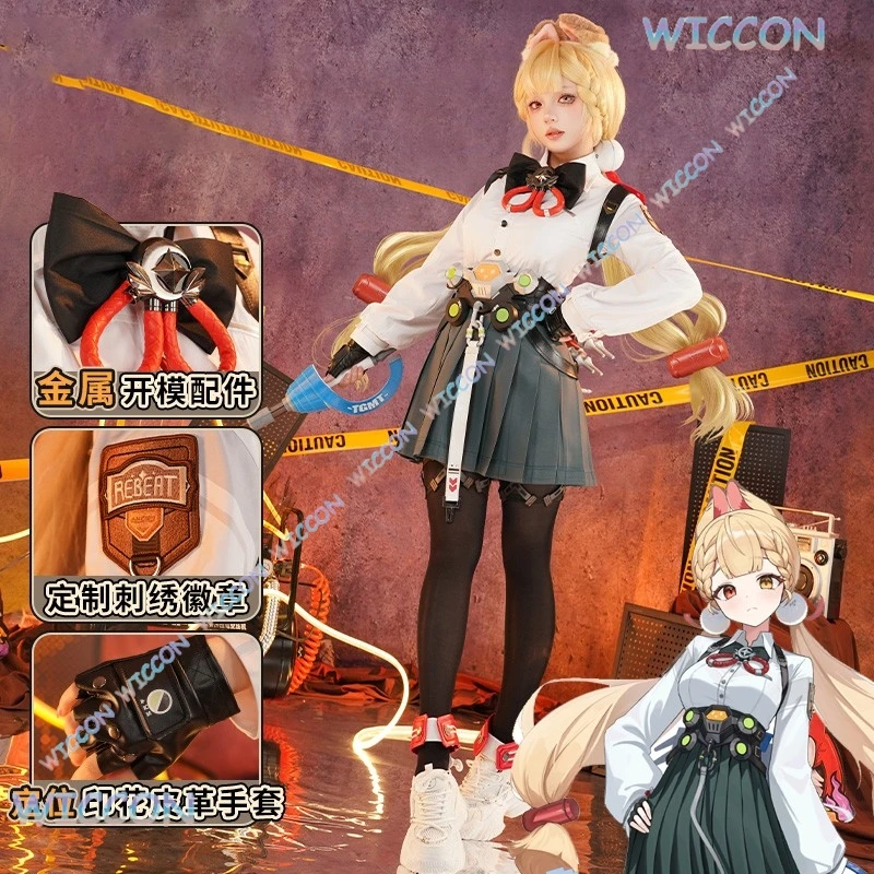 

[CosRoom]Alice Cosplay Thymefield Zenless Zone Zero Game Anime Cosplay Costume Shoes Clothes Women Adults Roleplay Outfit Hallow