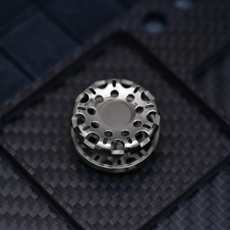 Seiko Intelligente Productie EDC Phantom Hollow Lichtgevende Slot R188 Lager Cap DIY Upgrade Fidget Spinner Accessoires