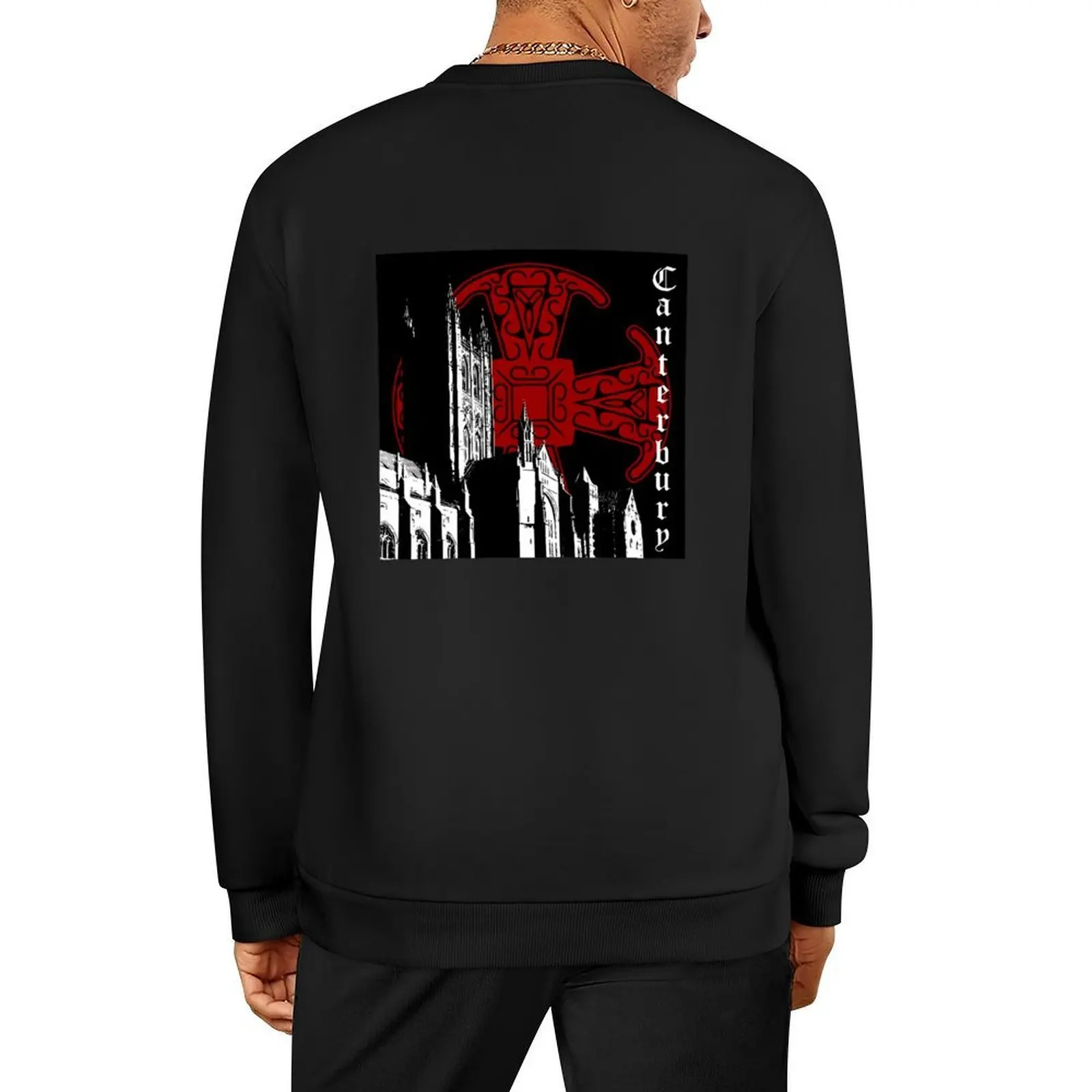 

Canterbury Cathedral, Kent, England Pullover japanese style fashion men autumn new products men's autumn clothes sweatshirts