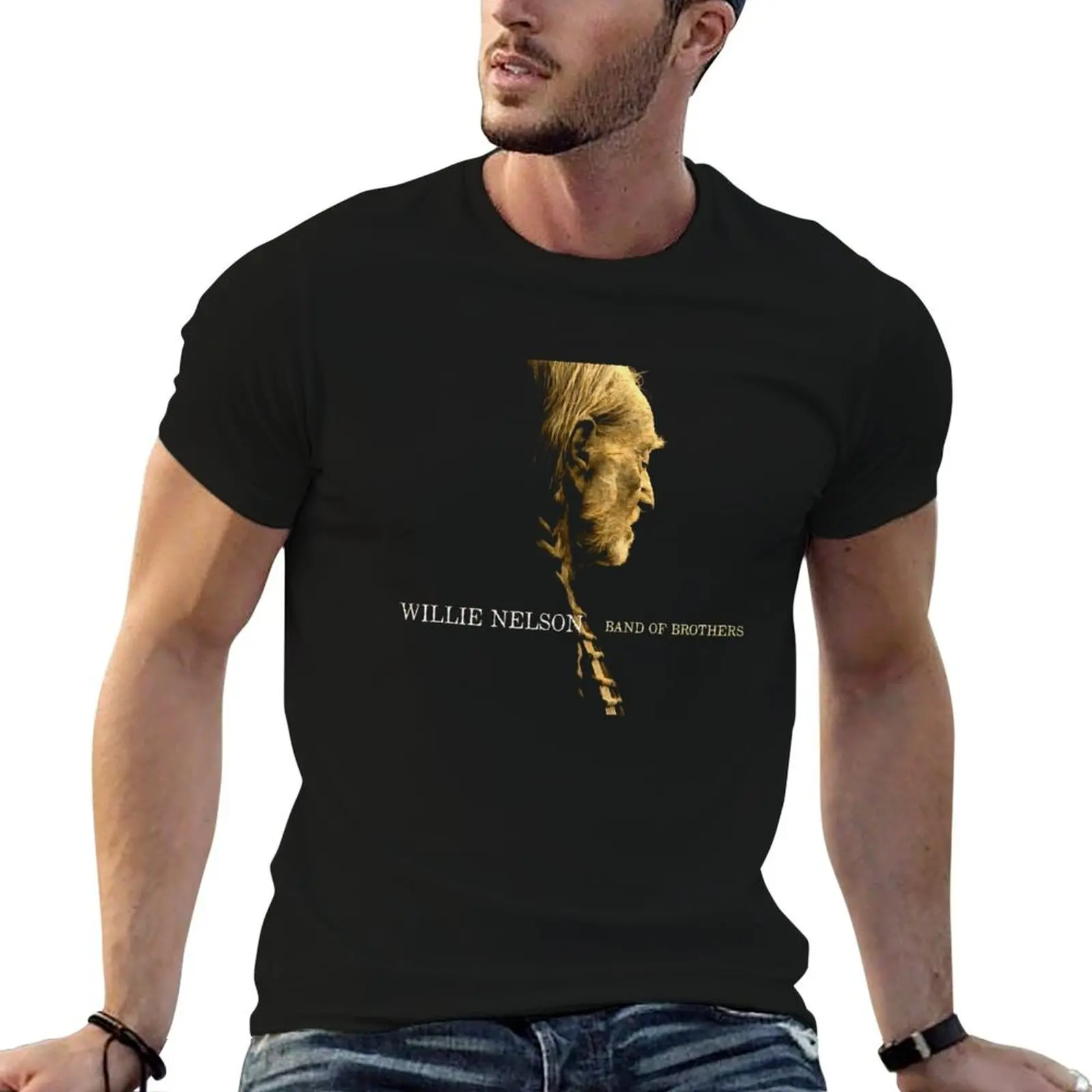 t 100% man for brand of funny Brothers cotton shirts T-Shirt Willie t 100% t cotton shirt men luxury cotton Band shirts