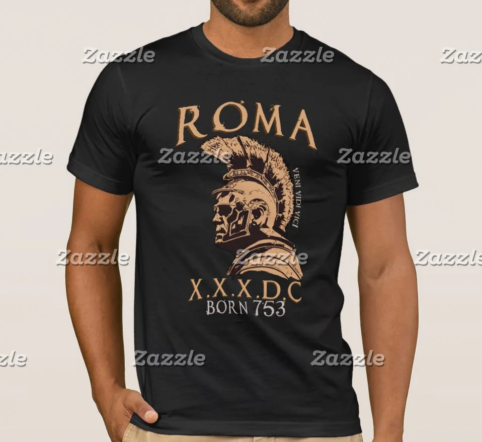 Famous Roman Centurion Lucius Roman Legion History T-Shirt 100% Cotton O-Neck Short Sleeve Casual Mens T-shirt Size S-3XL