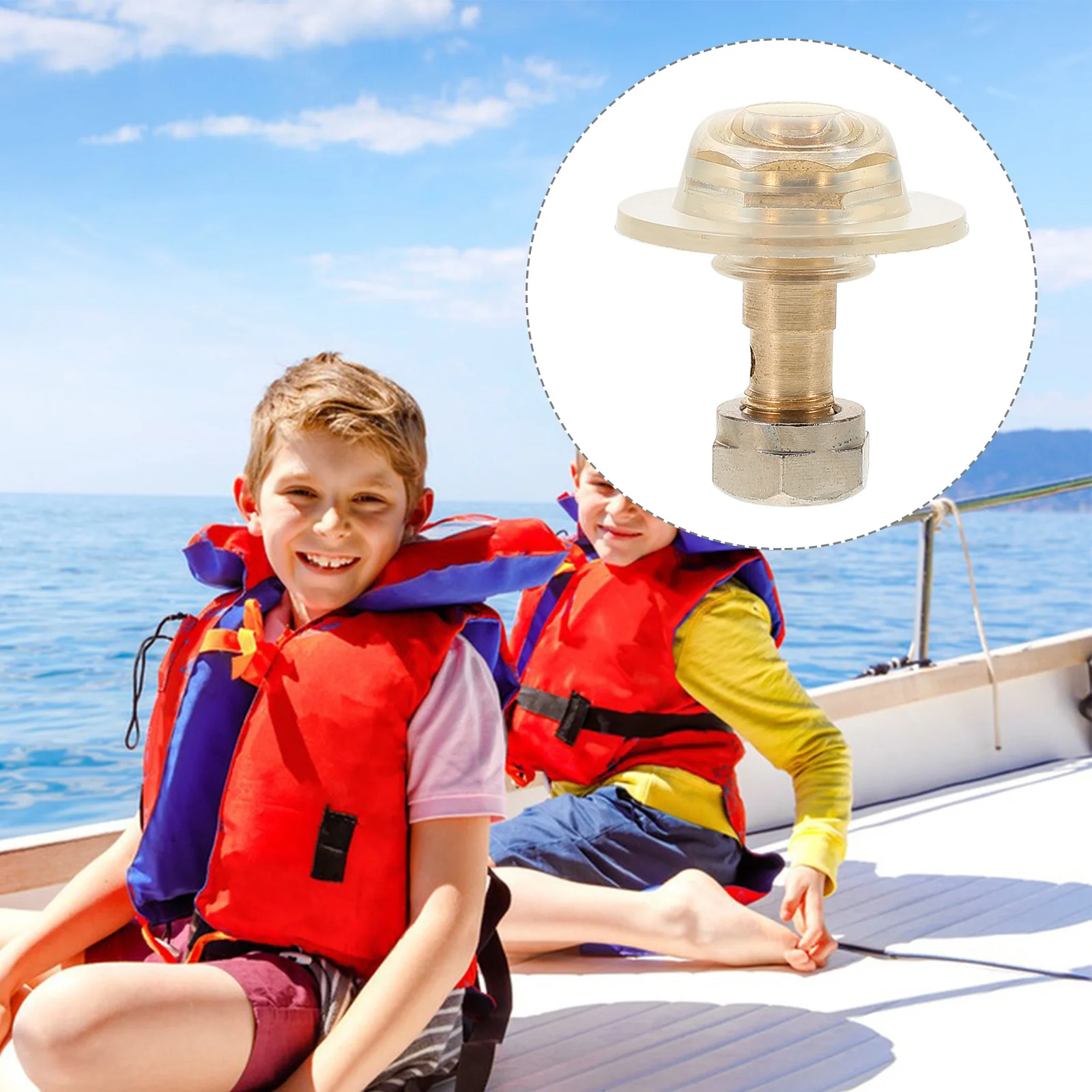 

Vest Valve Core Base For Inflatable Life Jackets Durable Copper Replacement Airbag Valve Compatible With Life Buoy Marine