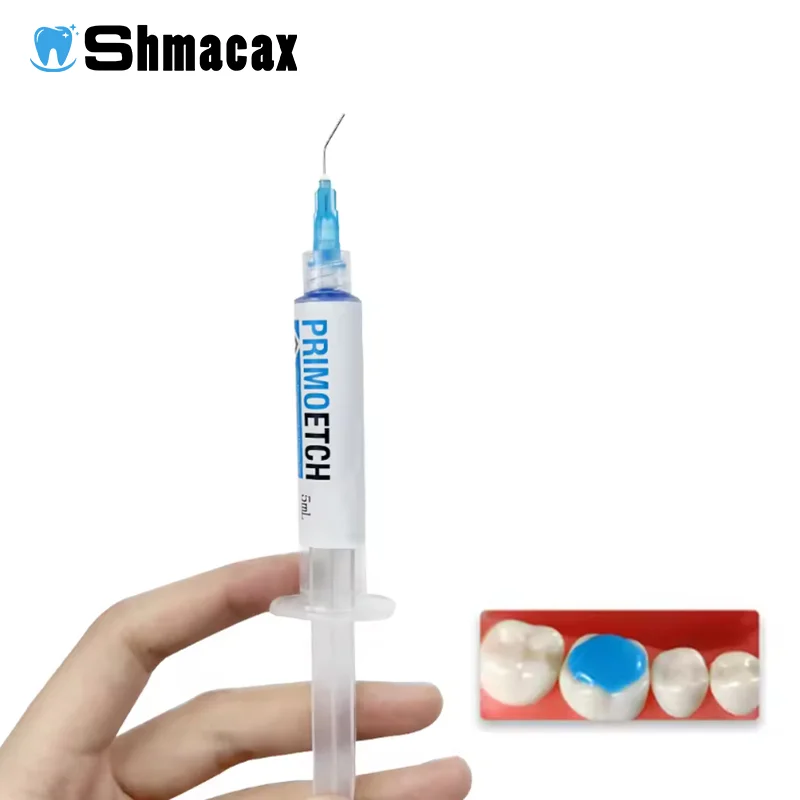 

Dental 37% Phosphoric Acid Etching Gel Etchant With 5pcs Irrigation Tip Tooth Adhesive For Tooth Adhesive Dental Tool
