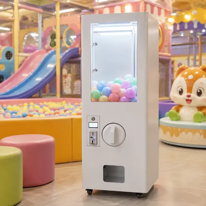 Mini Capsule Vending Machine Coin Operated Prize Dispenser Custom Logo Factory Wholesale Small Toy Gumball Candy Gift Box