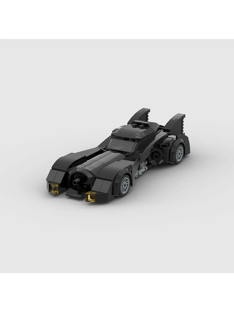 204 pièces 1989 voiture Batmobile V2 course véhicule technique bloc de construction Super course brique idées héros film chauve-souris jouet cadeau de noël ville