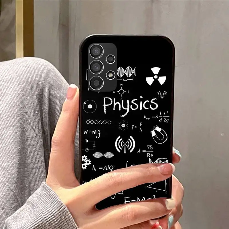 physics Chemical  math formula  Phone Case For Samsung Galaxy S21 S22 S23 Ultra S20 FE S10 Note 20 10 shell