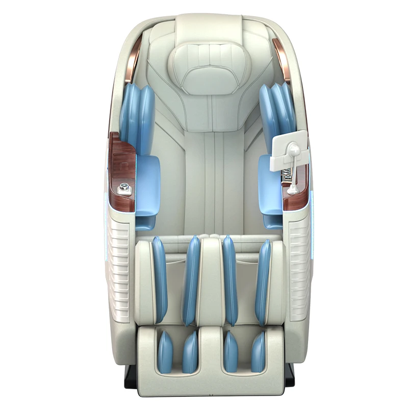 4D SL Track Luxury Zero Gravity Electric Heating Vibration Full Body Massage Chair Thai Stretch Electric Leg Lift Massage Sofa