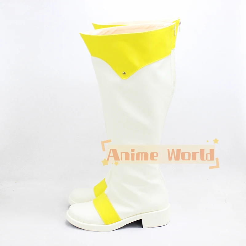 Anime Card Captor Sakura Cosplay Shoes Halloween Carnival Boots Anime PU Leather Shoes Custom Made