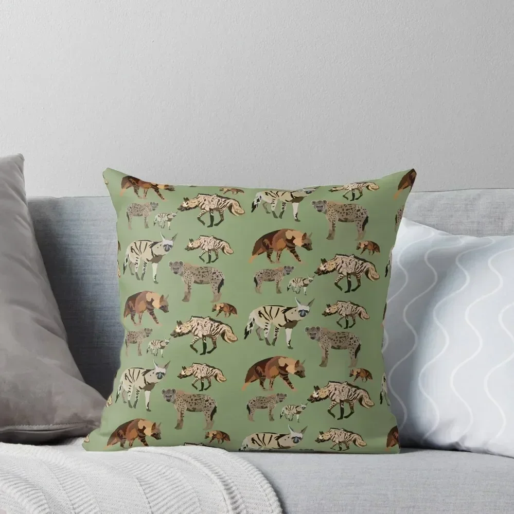 H is for Hyena Throw Pillow Sofa Cushions Covers christmas pillowcases pillow