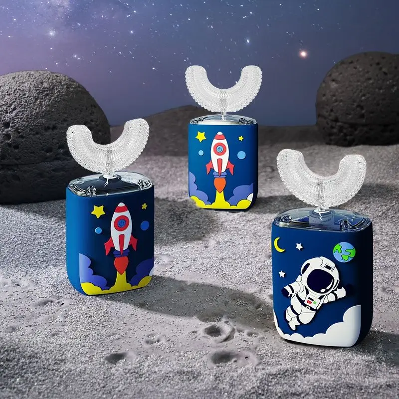 U 字型ソニック電動歯ブラシ子供大人のための歯のホワイトニング 360 度インテリジェント自動歯ブラシ充電式 IPX7