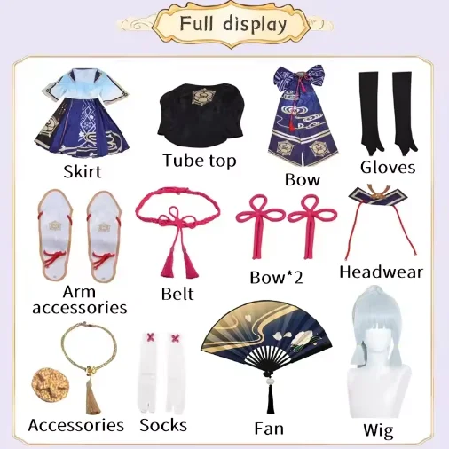 Variant: costume wig fan