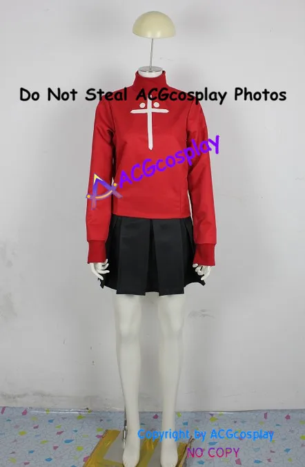 Fate Stay Night Tosaka Rin Cosplay Costume acgcosplay School Uniform Girl Uniform