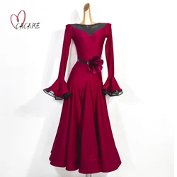 CACARE Modern Waltz Dress Competition 2024 High Quality Women Dance Wear Stage Clothes Costume Ballroom Dress Girls Outfits 2999