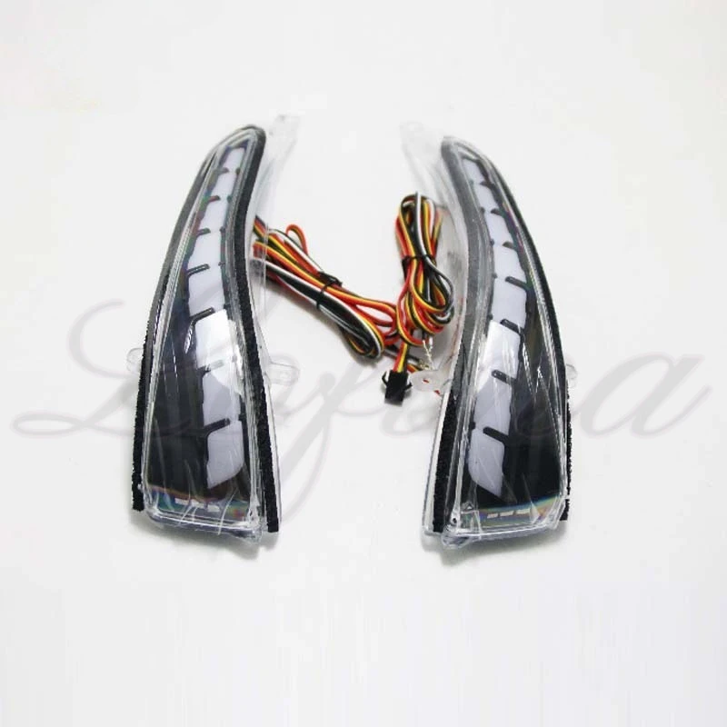 For Infiniti Q30 Q50 Q50S/L Q60 Q70 QX30 QX50 QX60 Rearview Mirror RGB Phantom Daytime Running Light Streaming Turn Signal Light