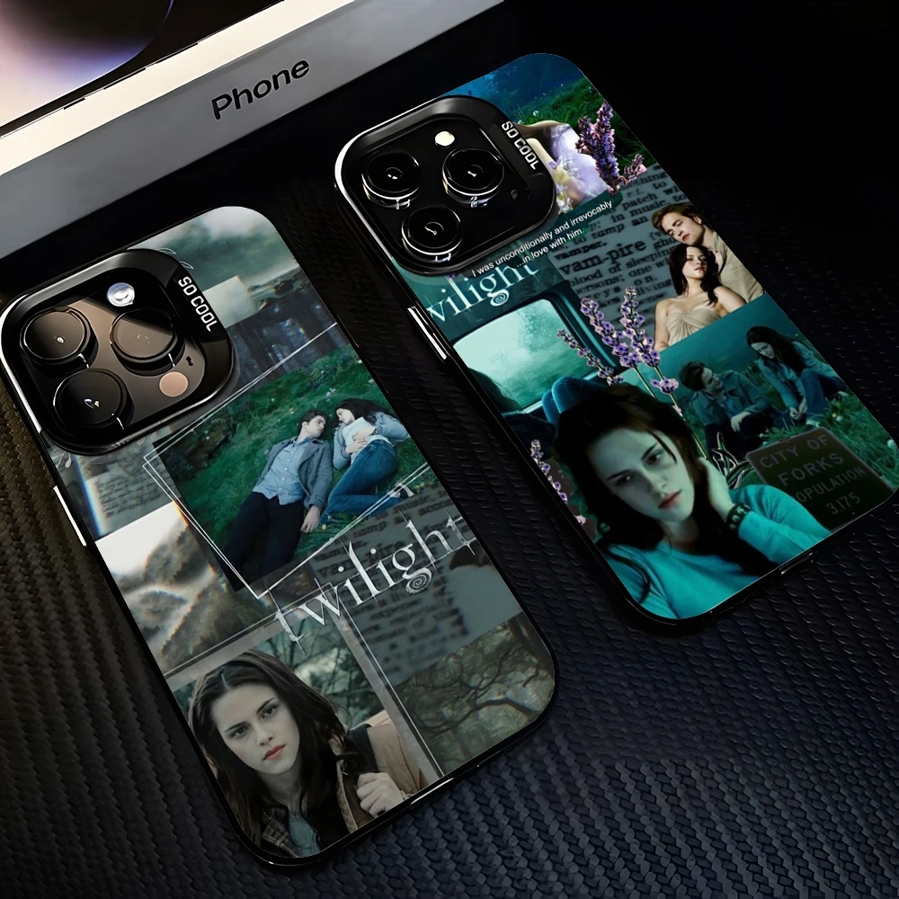 Team Edward Jacob T-Twilight Phone Case for Samsung Galaxy A37 A57 A17 A07 A16 A06 A35 A55 A25 A05S A15 A56 A54 A36 A34 A24 A26
