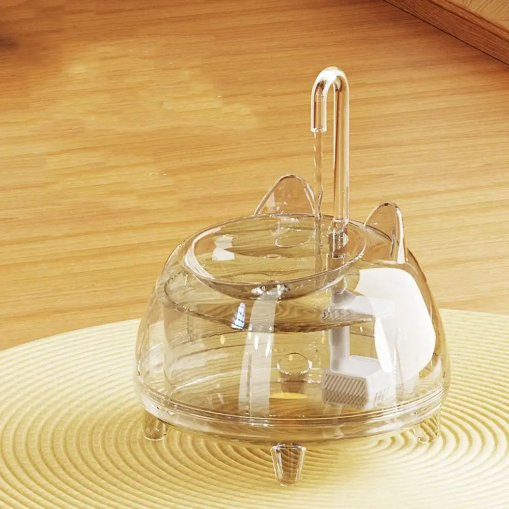 

1.8L Cat Water Fountain Clear Live Water Circulation Automatic Water Drinking Fountain with Pump Silent