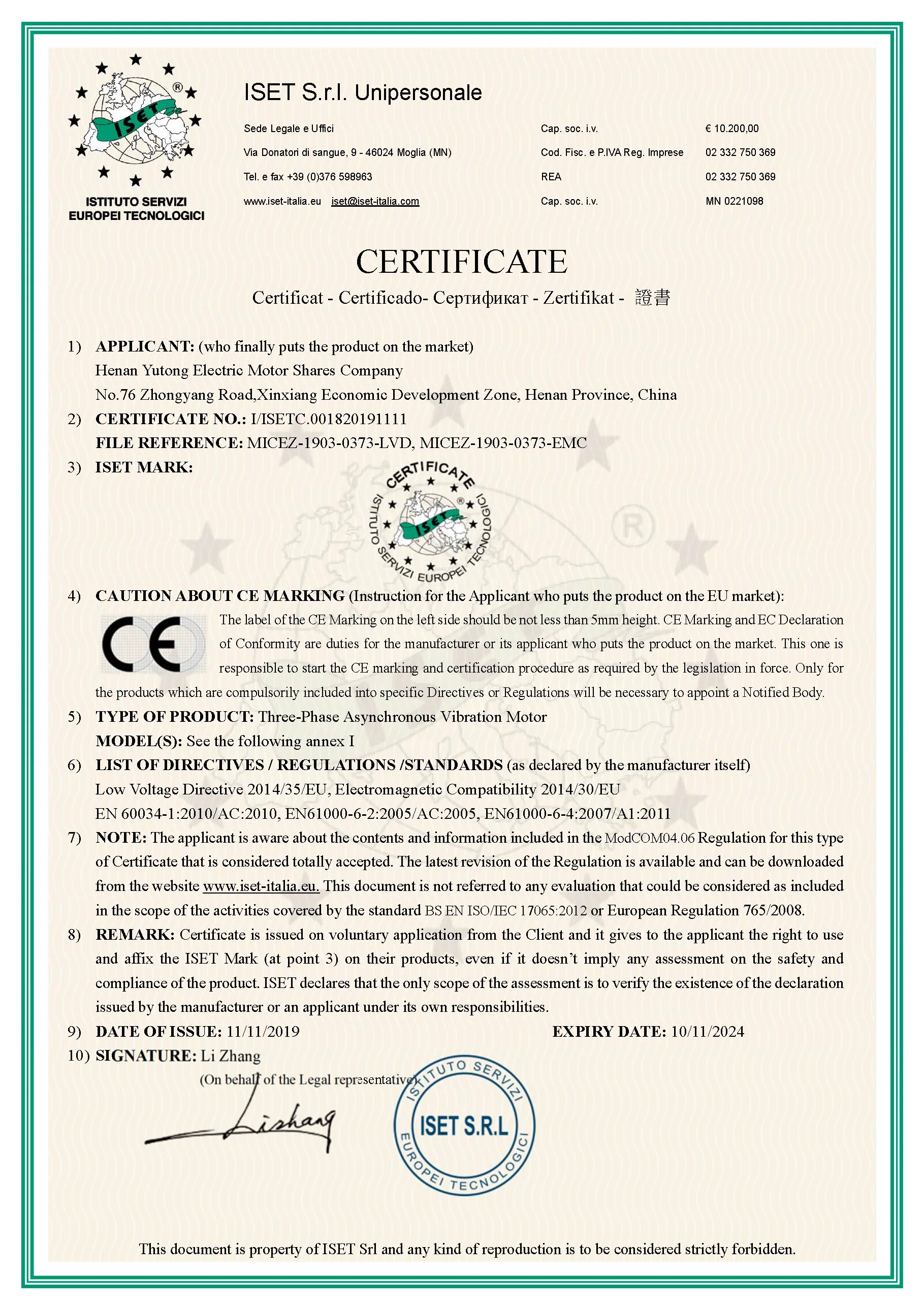 Motore elettrico 40hp 50hp 150hp 200hp 220v 380v YE2 IE2 Motore CA trifase 2/6 poli per pompe Alimentazione nominale 3kw