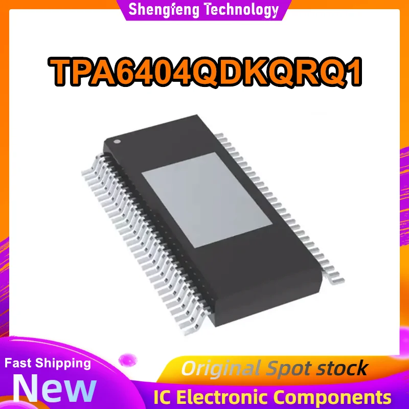 

TPA6404QDKQRQ1 TPA6404 HSSOP56 Чипсет SMD IC Новый на складе
