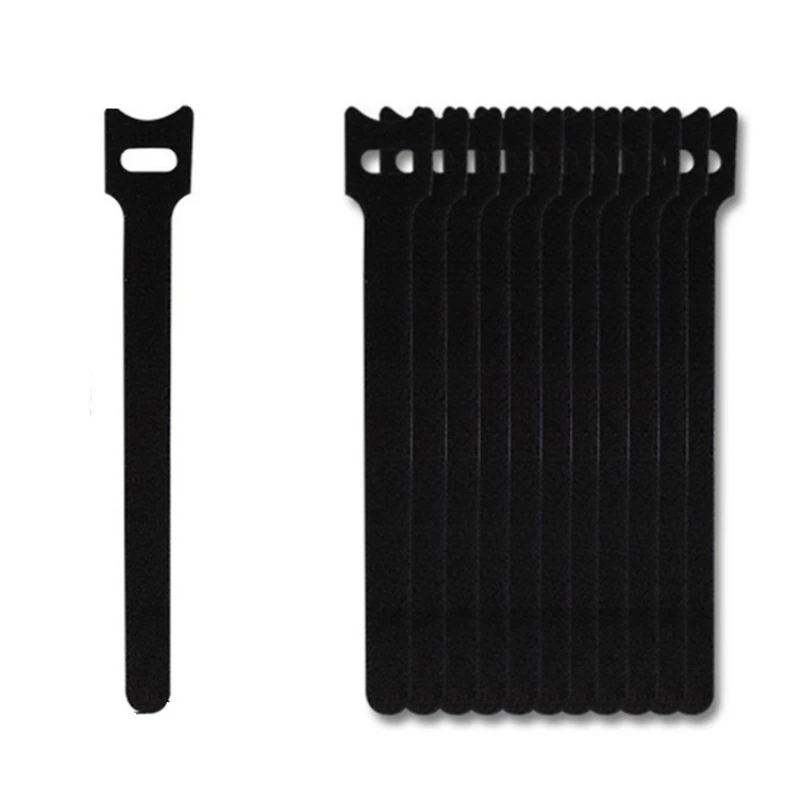 40PCS Reusable Self-Gripping Cable Management Straps - Wire Organizer for All Cables
