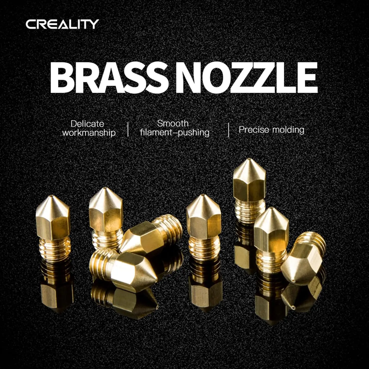 Official Creality Ender 3/Ender 5 0.4mm Nozzles with socks,for Ender 3 V2/Ender 3 Pro/Ender 3 Max/CR 10 Series 3D printer parts