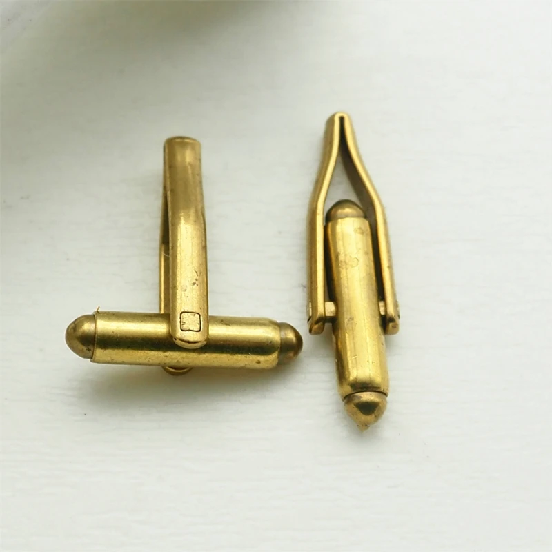 BoYuTe (50 Pieces/Lot) Raw Brass Cufflinks Base Handmade Materials Diy Jewelry Accessories and Components