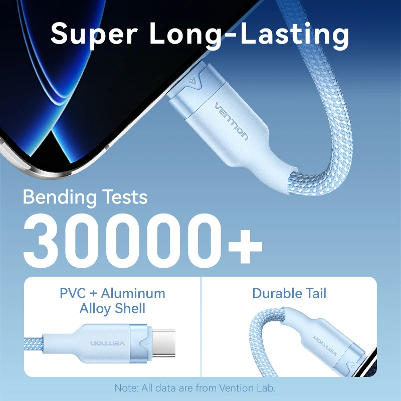 Кабель Vention USB C для быстрой зарядки 3.0 USB-кабель Кабели для быстрой зарядки для Huawei Xiaomi Samsung S10 USB-C Провод для зарядного устройства Кабели для передачи данных
