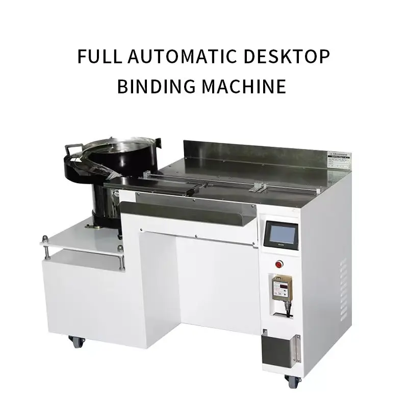 Can Be Customized Fully Automatic  Nylon Cable Tie Machine Product Strapping Machine Cable Tie Cutting Machine