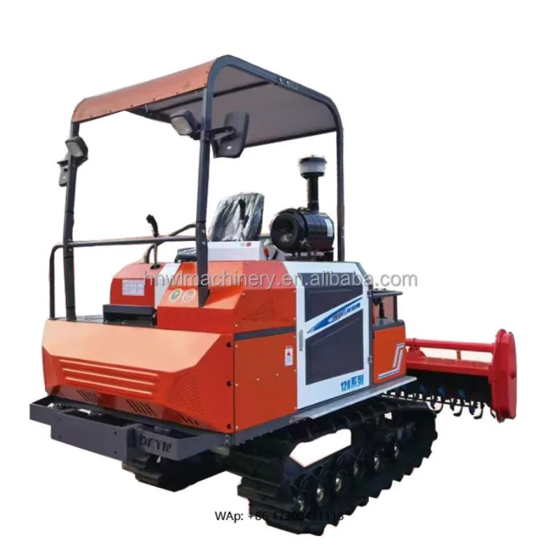 Crawler Cultivator Agricultural Machinery Tillage Equipment Soil Tillage
