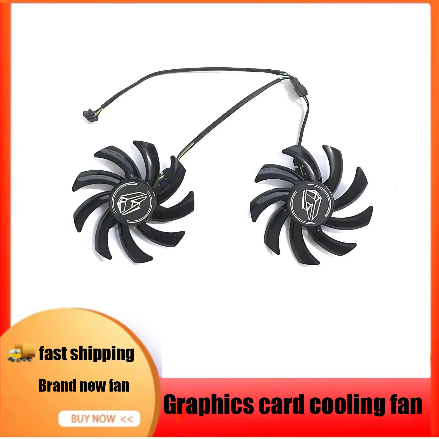 85Mm 4pin Igame Gtx1650 Gpu Ventilator Geschikt Voor Kleurrijke Igame Geforce Gtx 1650 Super Ultra 4G Grafische Kaart Ko