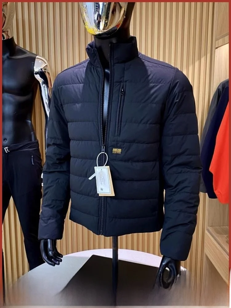 

Quali Men's down Jaet Lightweight Quilted Slim Fit Casual Stand Collar Winter New Arrival Youth Faion ey Du down