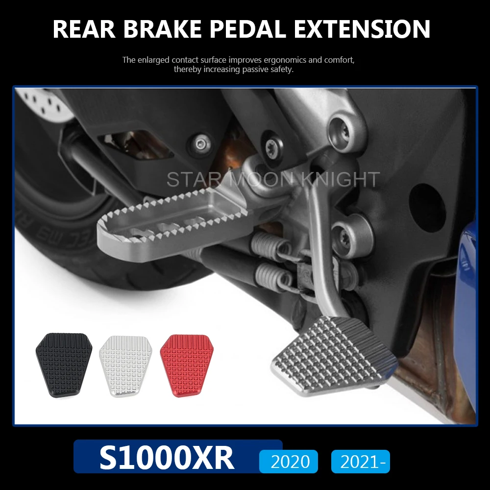 For BMW S1000XR S 1000 XR 2020 2021 Rear Brake Peg Pad Extender Motorcycle Rear Foot Brake Lever Pedal Enlarge Extension