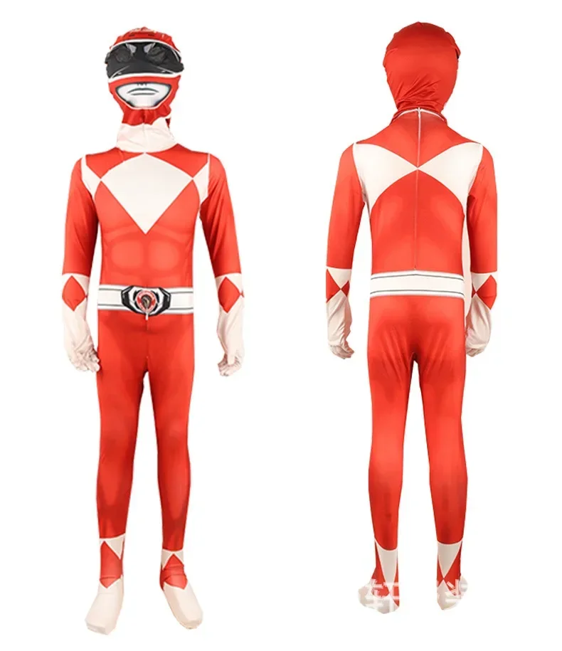 Disfraz de Cosplay Samuraï Sentai Shinkenger para niños y adultos Combinaison de ixd'Anniversaire Halloween