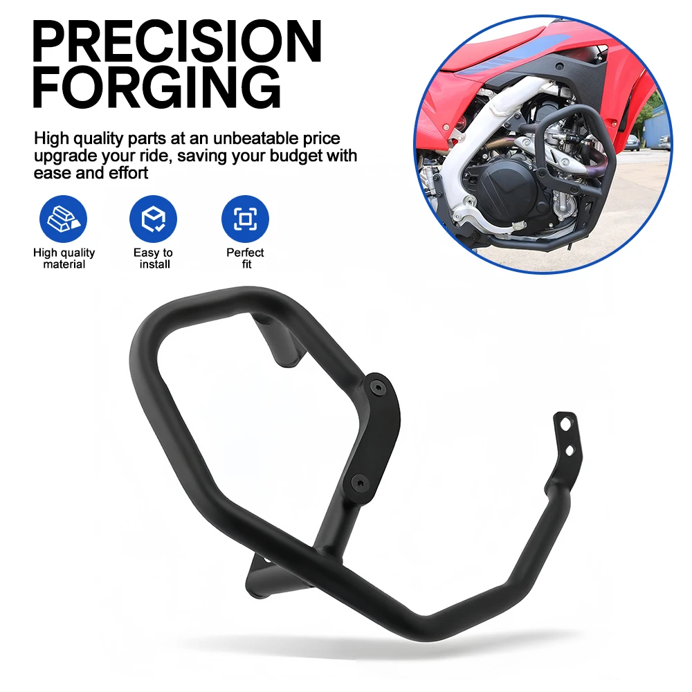 Motorcycle bumper Engine Guard Highway Crash Bar Frame Protection For HondaCRF450L2018-2020 CRF450RL 2020-2024 CRF450X 2018-2024