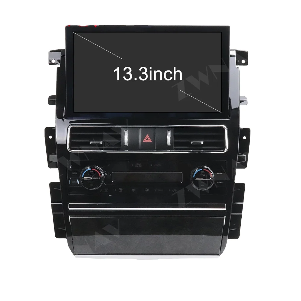 

13.3 " Vertical Screen For Nissan Patrol Y62 Armada 2010-2020 Car Multimedia DVD Player Navigator Unit Stereo Android Radio GPS