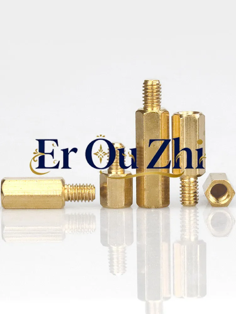 Single Head Hexagonal Copper Computer Main Board Isolation Chassis Column Nut Copper Screw M2M2.5M4 + 5 + 6